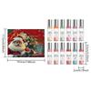 2025 Kalender Advents-Weihnachts-Parfüm Beauty-Pflegeprodukte 12 Stück Reise Größe Duftkalender für den täglichen Date Night