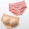 5PCS Panties Seamless Briefs Mid Waist Women Underwear Comfortable Simple Underpants  Girls