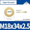 Ultra-Thin Brass Flat Washer Round Shim (Sizes M2-M20)