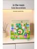 Wooden Six-in-One Educational Calendar Clock: Puzzle for Time, Seasons, Months, and Weather Cognition