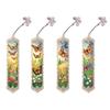 4Pcs DIY Irregular Shaped Diamonds Diamond Painting Bookmark Diamond Art Bookmark Gift for Book Lovers Mosaic Art Supplies