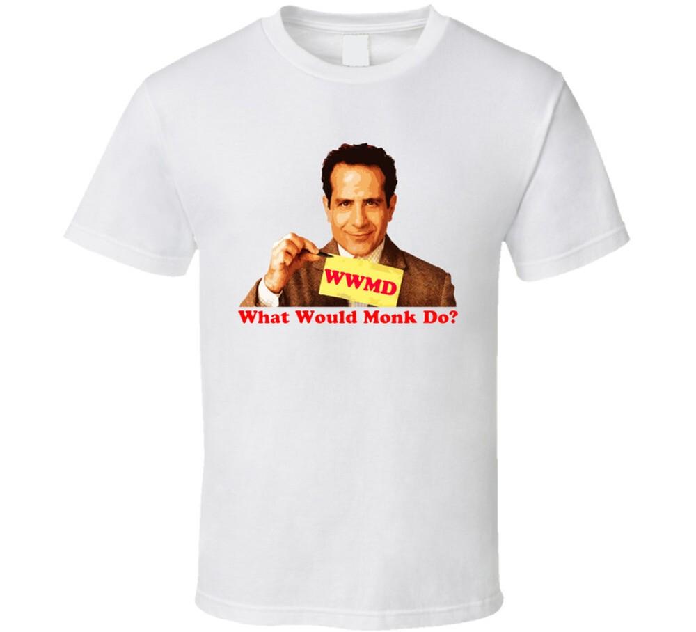 Wwmd Monk Tony Shaalhoub Tv Show Mystery White T Shirt Unisex T-Shirt XXXXL