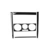 For VW Golf 4 Jetta Bora MK4 R32 GTI 1999-2004 Center Control CD AC Air Conditioner Radio Panel Frame Cover Trim Piano Black
