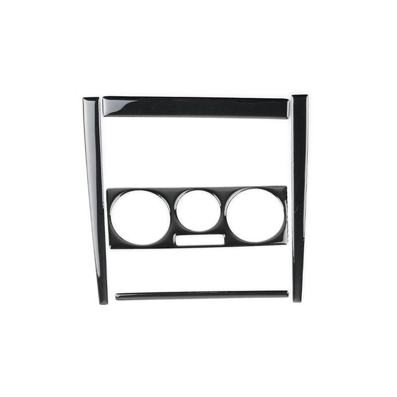 For VW Golf 4 Jetta Bora MK4 R32 GTI 1999-2004 Center Control CD AC Air Conditioner Radio Panel Frame Cover Trim Piano Black