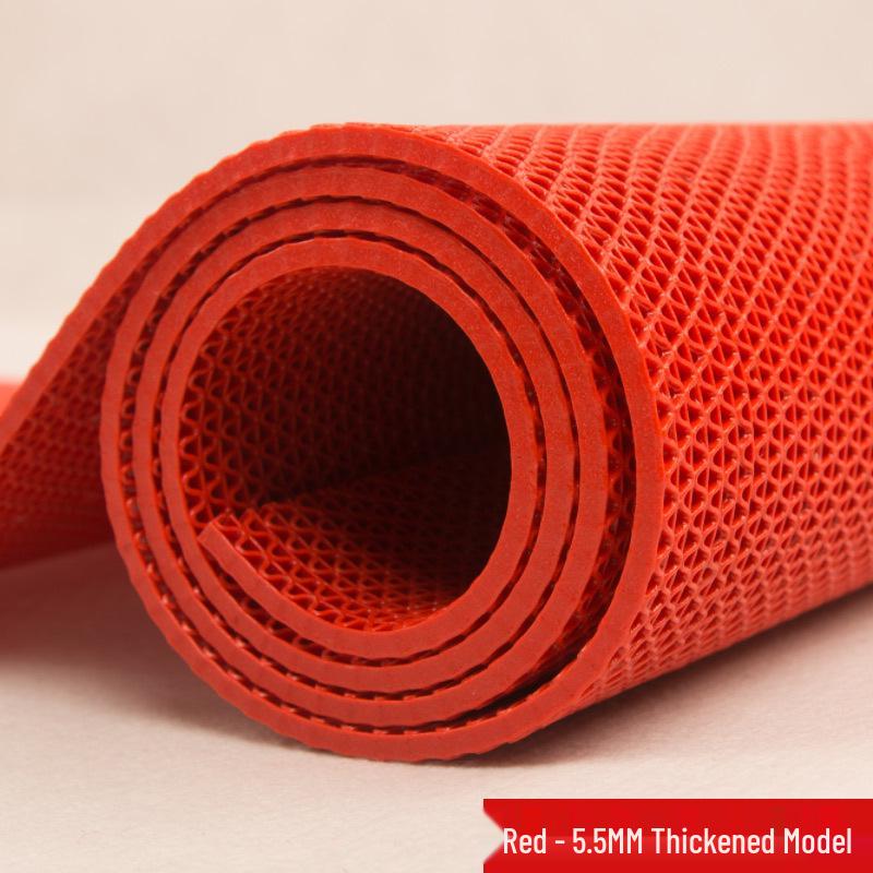 Non-Slip PVC Hollow Waterproof Mat for Kitchen, Bathroom, Pool, Outdoor, Commercial Use