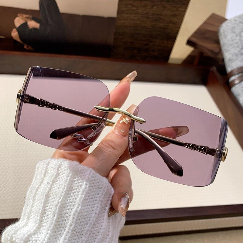 

JYL TS Sunglasses UV Snake Pattern Curved Large/90313 B-2407 джунглях зелений колір