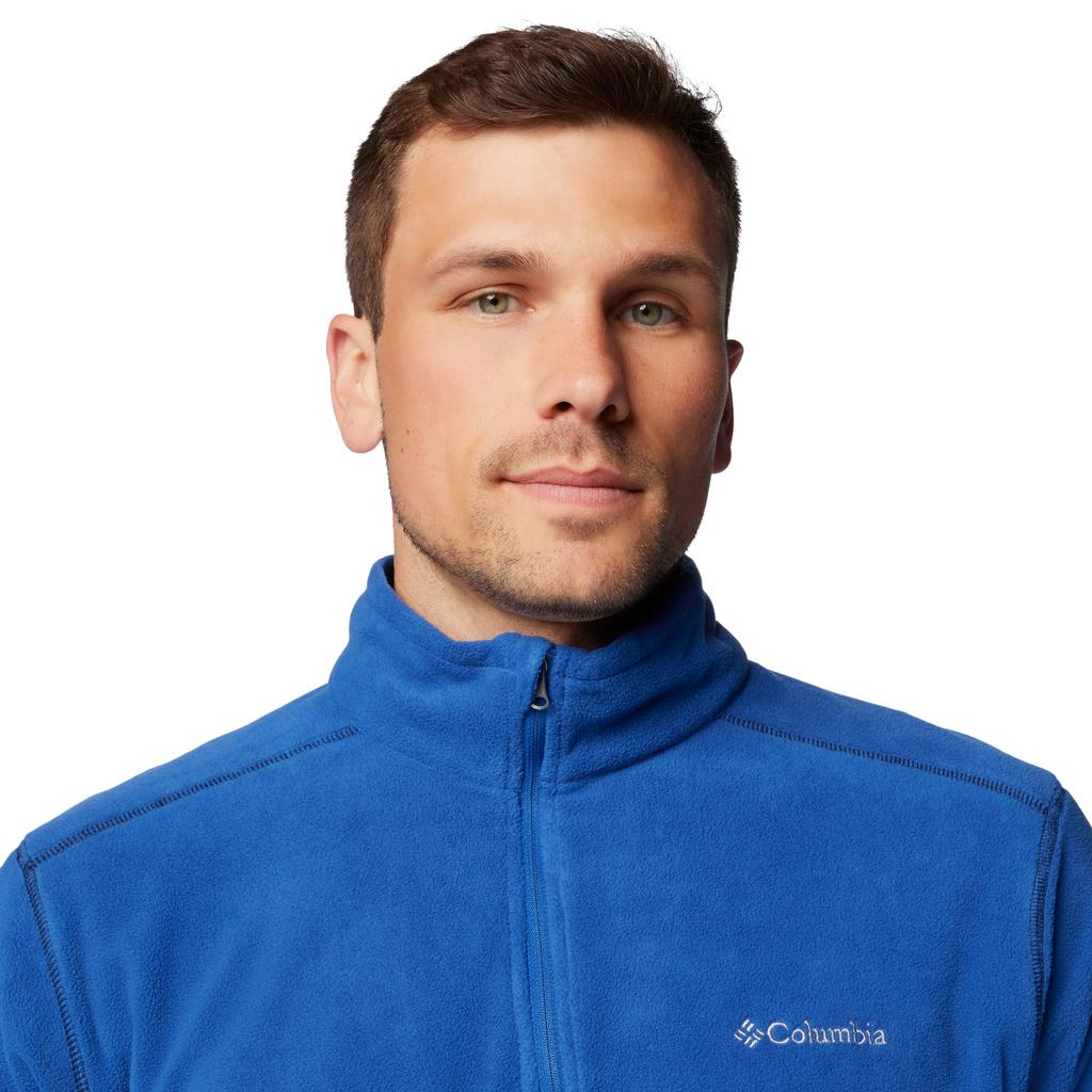 Columbia Klamath Range II Half Zip Fleece, Mens Blue Fleece