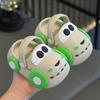 Children's Crocs Summer Baby1-3Years Old2Infant Toddler Non-Slip Boys and Girls Kids Closed-Toe Car Light-Up Slippers