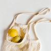 Portable Shopping Mesh Bag Foldable Cotton Mesh Bag Supermarket Vegetables and Fruits Portable Storage Mesh Bag