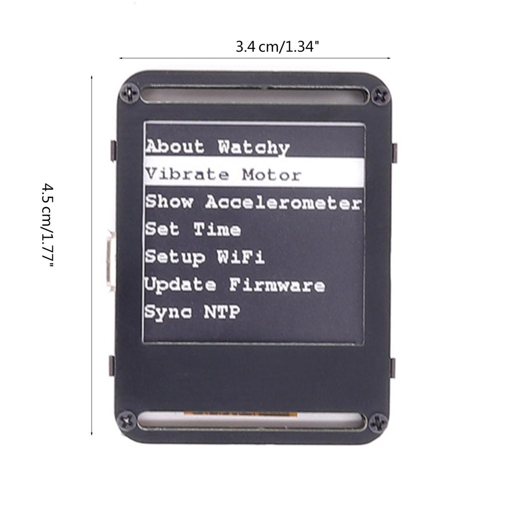 Intelligent Watch ESP32 WIFI Bluetoothcompatible Programmable Watch E Paper Watch With Open Source Hardware And Software