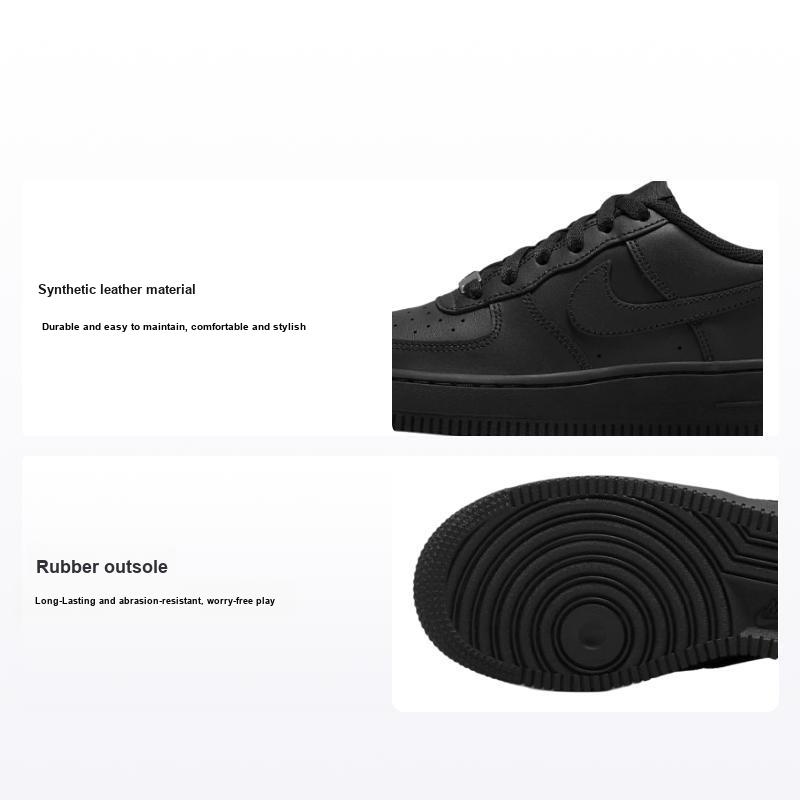 Nike Air Force 1 LE GS Triple Black Kids Sneakers DH2920-001