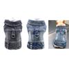 Pet Dog Fabric Vest with Hook Small Dog Spring Harness Bichon Vest Pullover 2 Leg Outfit Dog Photo Clothes