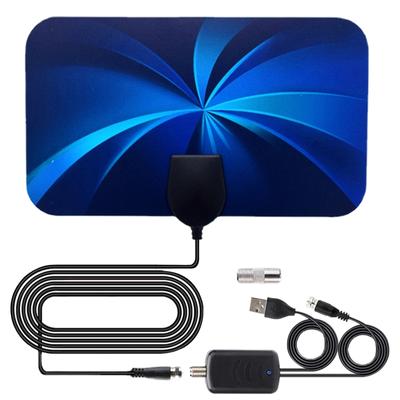 Dvb-t2 Digital Antenna 3600 Miles Indoor 4K Tv Ground Signal Receiving Antenna Hd Vhf Uhf With