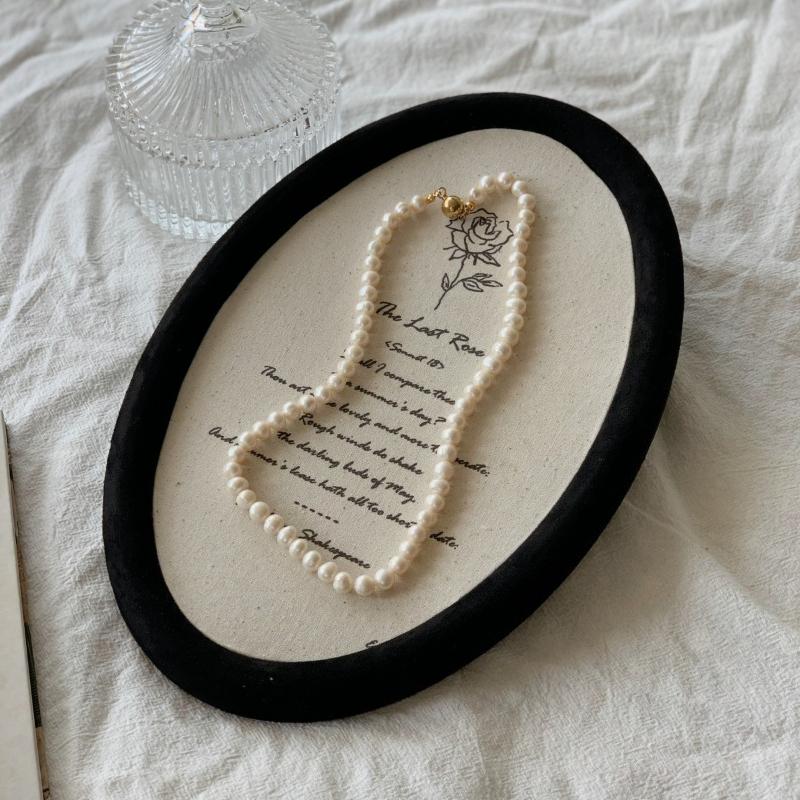 Retro Jewelry Display Tray Counter Earring Ring Display Trays Luxury Bracelet Storage Tray Live Streaming Jewelry Shooting Props