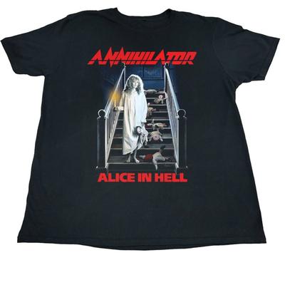 Neues Annihilator Alice in Hell Geschenk für Fans Unisex S-5XL Shirt MD236 Unisex T-Shirt