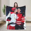 Šildomas Rivalry pledas Šiltas Jaukus Pūkuotas Hollander ir Ilya Rozanov Mesti pledai Sofai 50x60 Daugia dydžių Pliušinis Plonas pledas