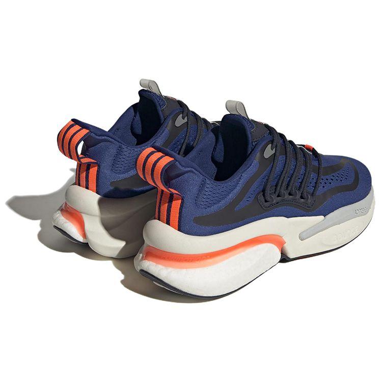 Adidas AlphaBoost V1 Victory Blue Solar Red Men Sneakers Grey-Two HQ7089