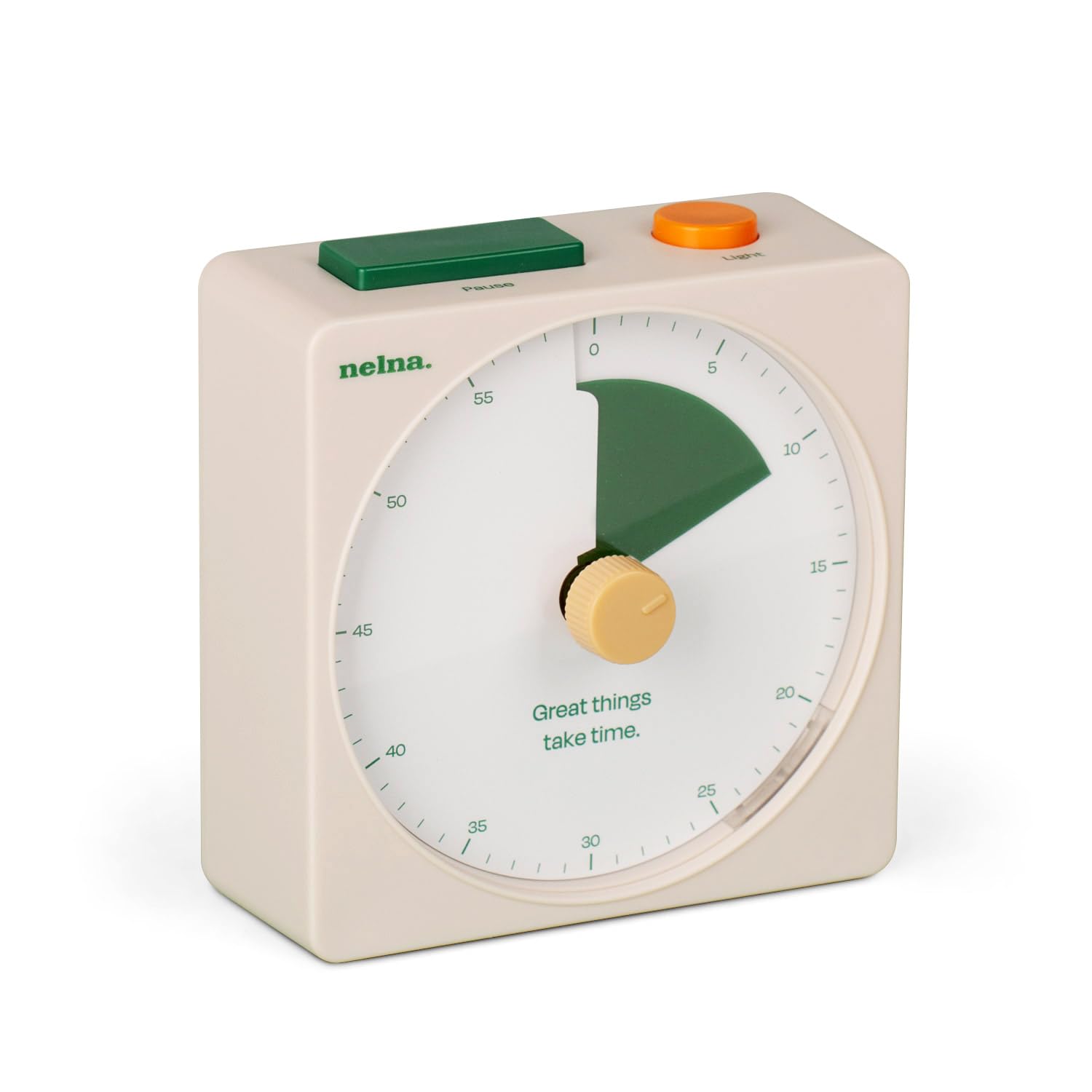 Nelna Таймер Фокус Фокус Легкий Поворот Бесшумный Свет 10 Скандинавское Время Классическое Японское [Видимый Таймер, Работа, Режим, Уведомления, Будильники,