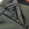 Pánské horolezecké kalhoty elastický pas knoflík zip poklop Sportovní kalhoty s kapsami Patchwork Barva Silná plyšová podšívka Outdoorové aktivity Turistické kalhoty