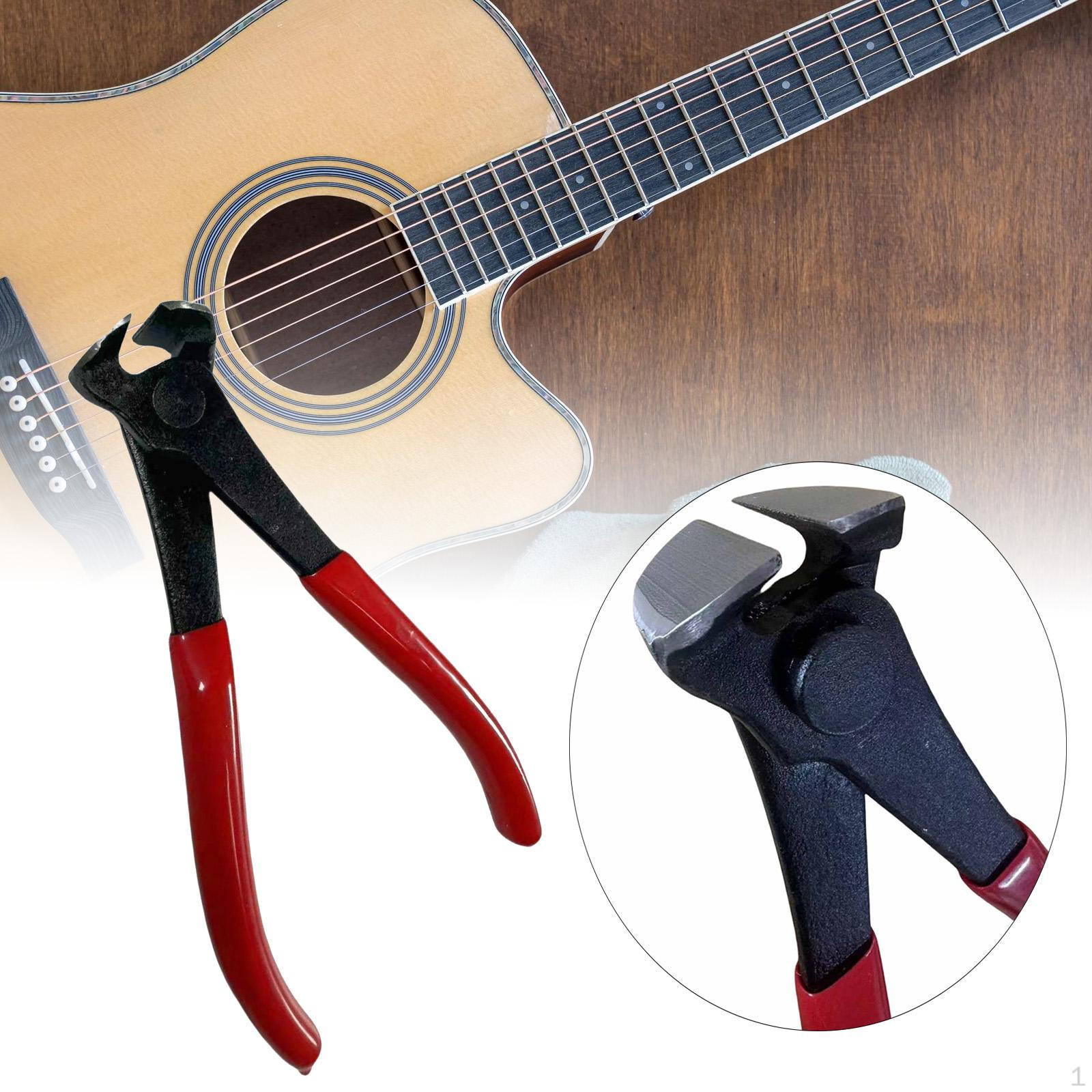 Guitar Fret Wire End Cutter Pliers Maintenance Tool Portable Luthier for Acoustic Eelectric
