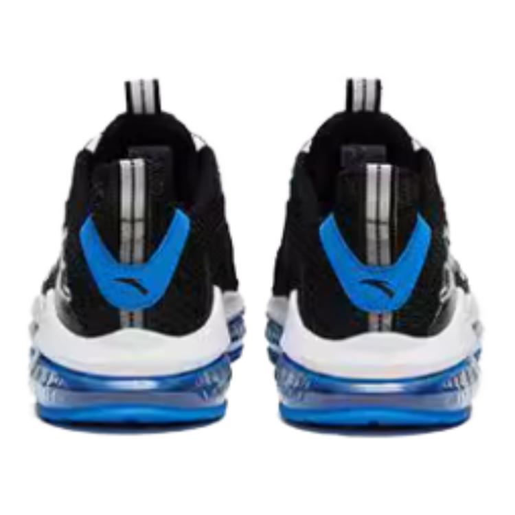 Anta Kids Comfortable Non-Slip Shock Absorbing Low-Top Running Shoes Kids sneaker Black Blue A312325588H-3