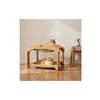 Two-Tier Cat Bed Raised Cat Bunk Bed Furniture Sturdy Compact for Multiple Cats, Pet Corner, Living Room