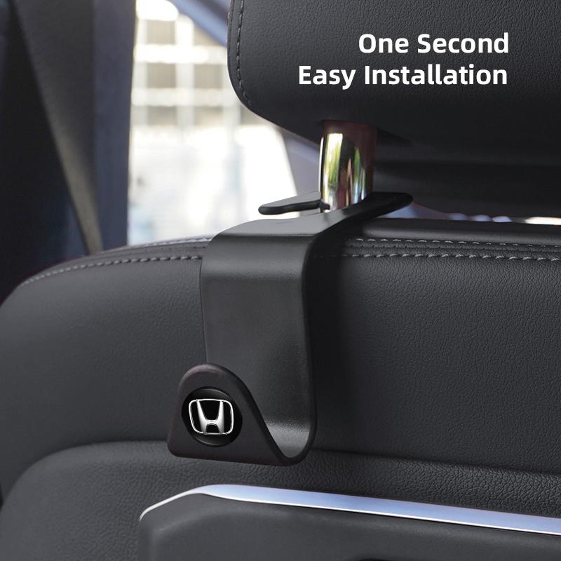 2Pcs Car Seat Back Hooks Storage Hanger Auto Accessories For Honda Civic Fit Jazz Accord Pilot CRV Odyssey Passport City HRV Akn256