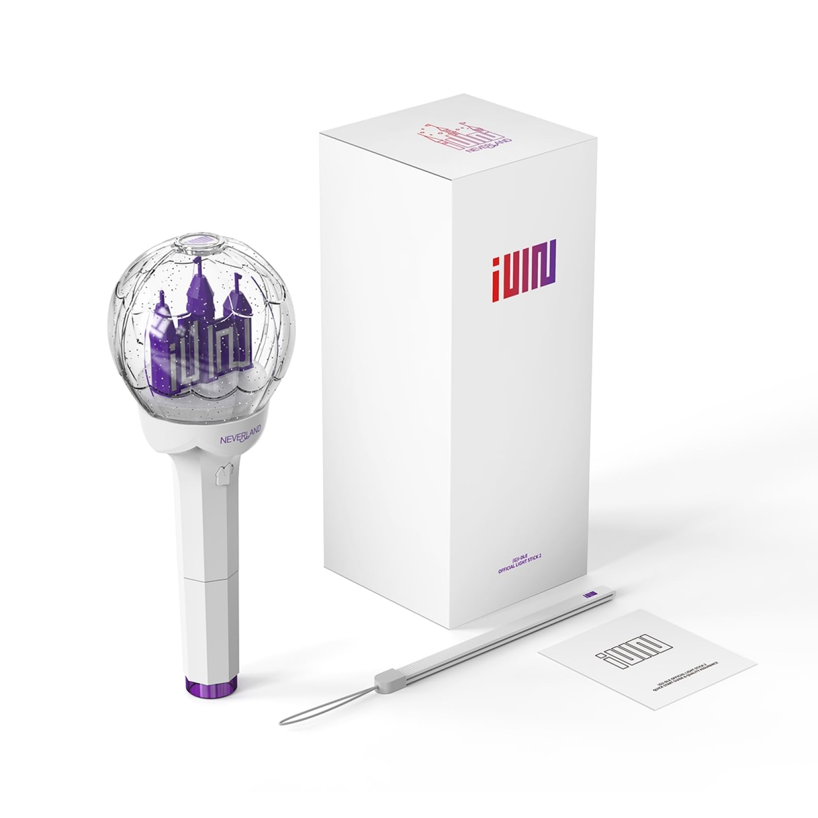 

ОФИЦИАЛЬНЫЙ ЛАЙТСТИК Idol Penlight Доставка (грамм)I-DLE [Weverse Official] ВЕРСИЯ 2 [Доступно в тот же день] фиолетовый