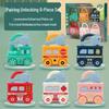 Children's Number Cognition Unlocking Toy Car - Early Education Padlock for Boys and Girls
