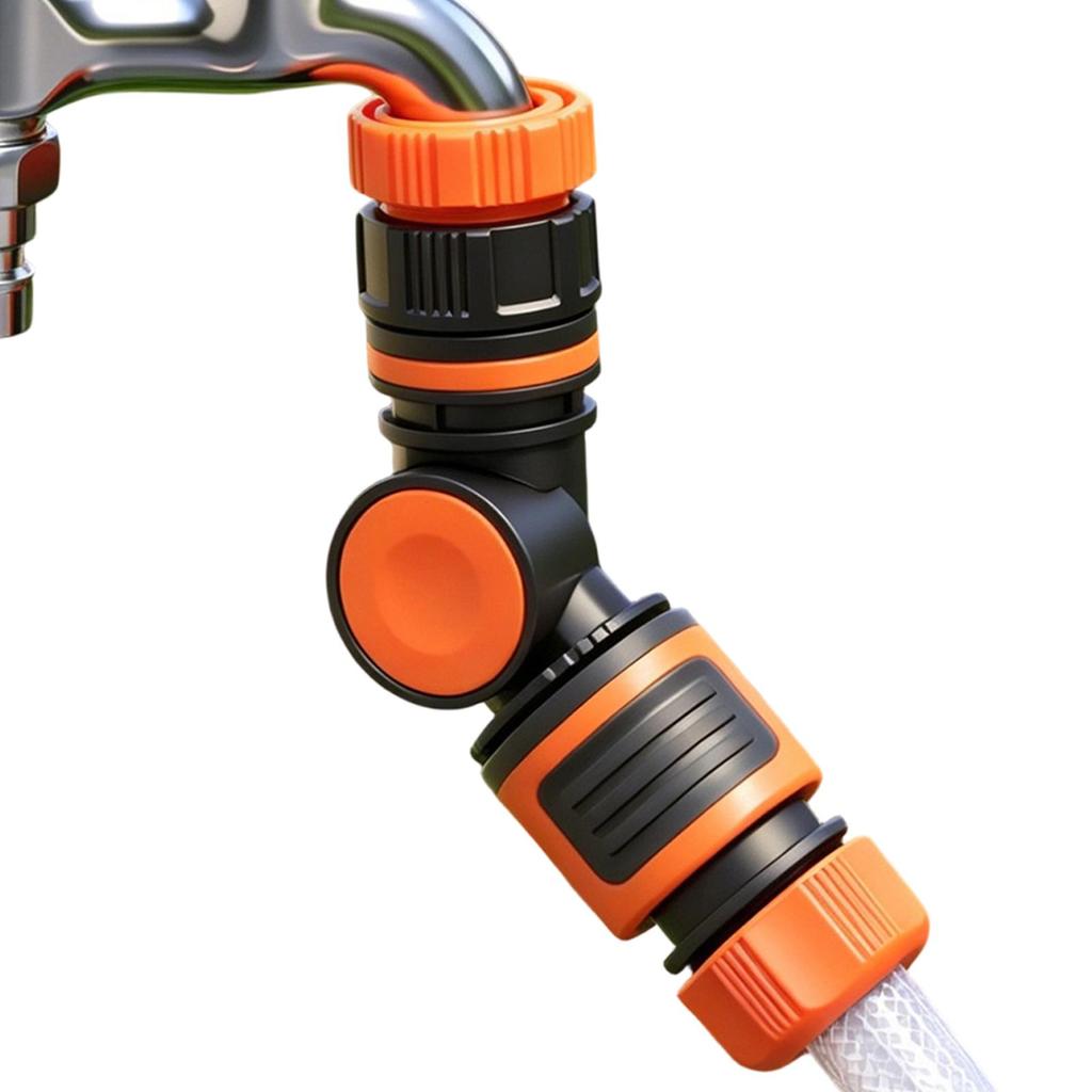 Rotatable Water Pipe Hose Joint 360 Rotatable Leak-Proof Coupler Garden Hose Connectors And Fittings Connect Hose Fittings