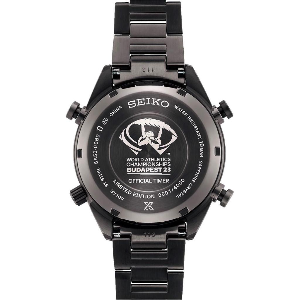 Seiko Prospex Speedtimer SFJ007P1 Chronograph Solar Limited Edition SS Men’s Watch