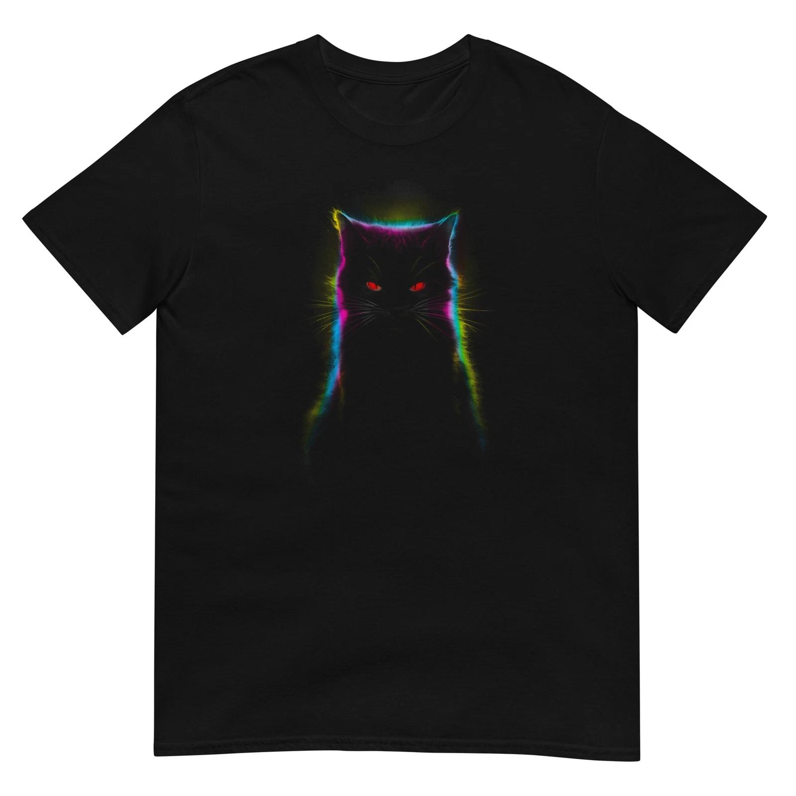 

Cat Blue Silhouette Cat Loverdesign Unisex T-Shirt L