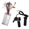 Ebike Controller with LCD Display and Throttle for 36V/48V/64V/72V 500W Systems