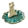 Incense Holder 10X9X7Cm Frog