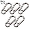 Push Trigger Plated Gate Bag Belt Buckle Carabiner Purses Handbags Snap Clasp Clip Spring Buckles