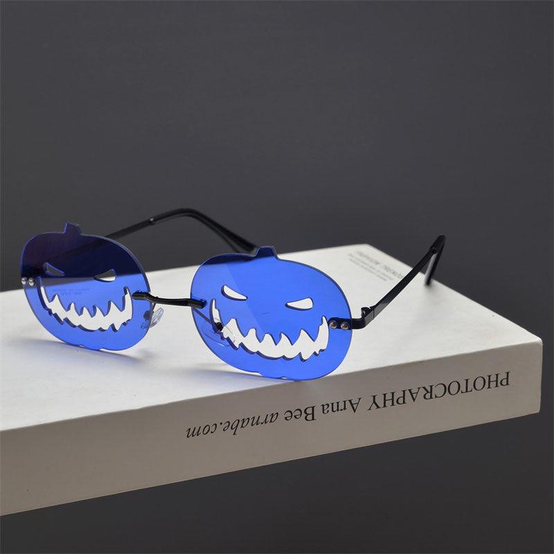 Halloween Pumpkin Glasses: Celebrity Cosplay Funny Sunglasses for Couples