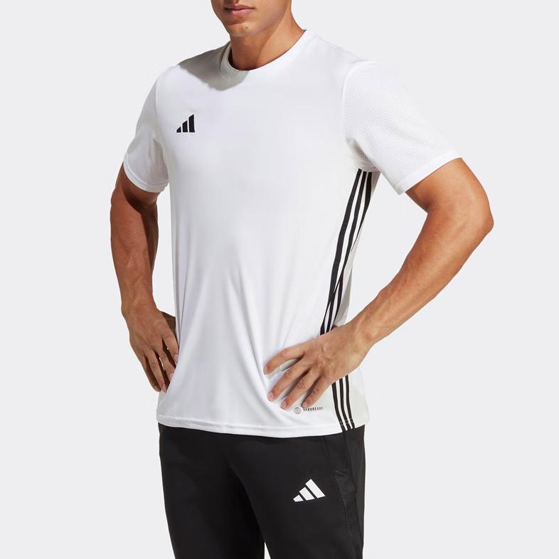 Adidas Table 23 Jersey Short Sleeve Crew Neck T-Shirt Men Tops White H44526