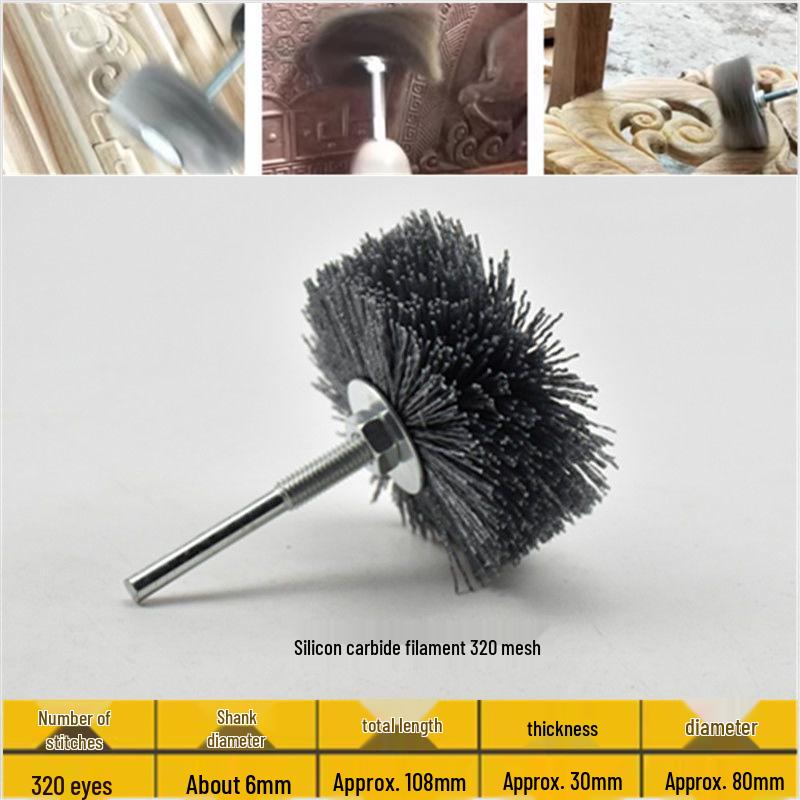 Nylon Abrasive Polishing Wheel for Wood and Furniture Carving