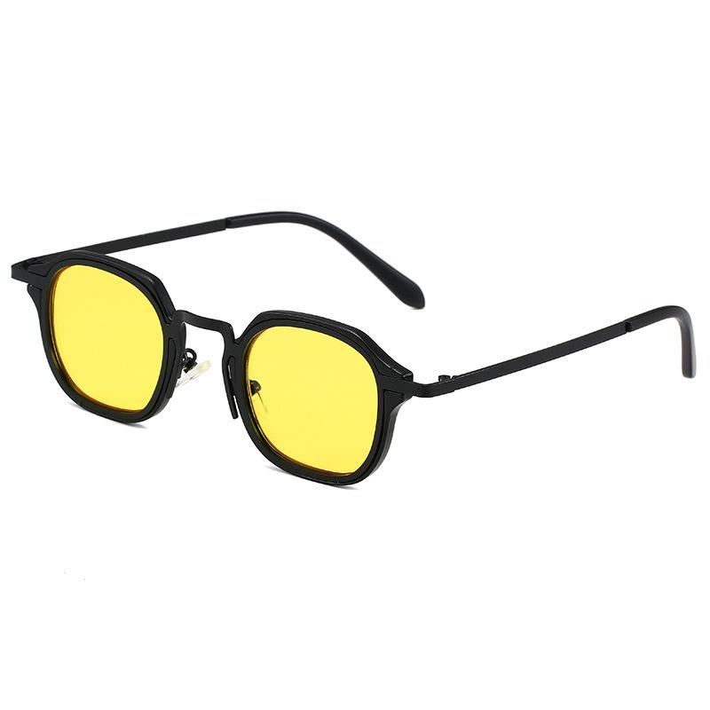 EsMen and Women Retro Luxury Sunglasses Fashion Metal Frame Sunglasses UV Protection Sunshade High Quality Driving Sunglasses