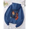 Never Look Back Creative Smile Skull Hoodies Women Warm Comfortable Sweatshirt Loose Hip Hop Street Clothes Loose Hoody Hoodies & Sweatshirts Women’s