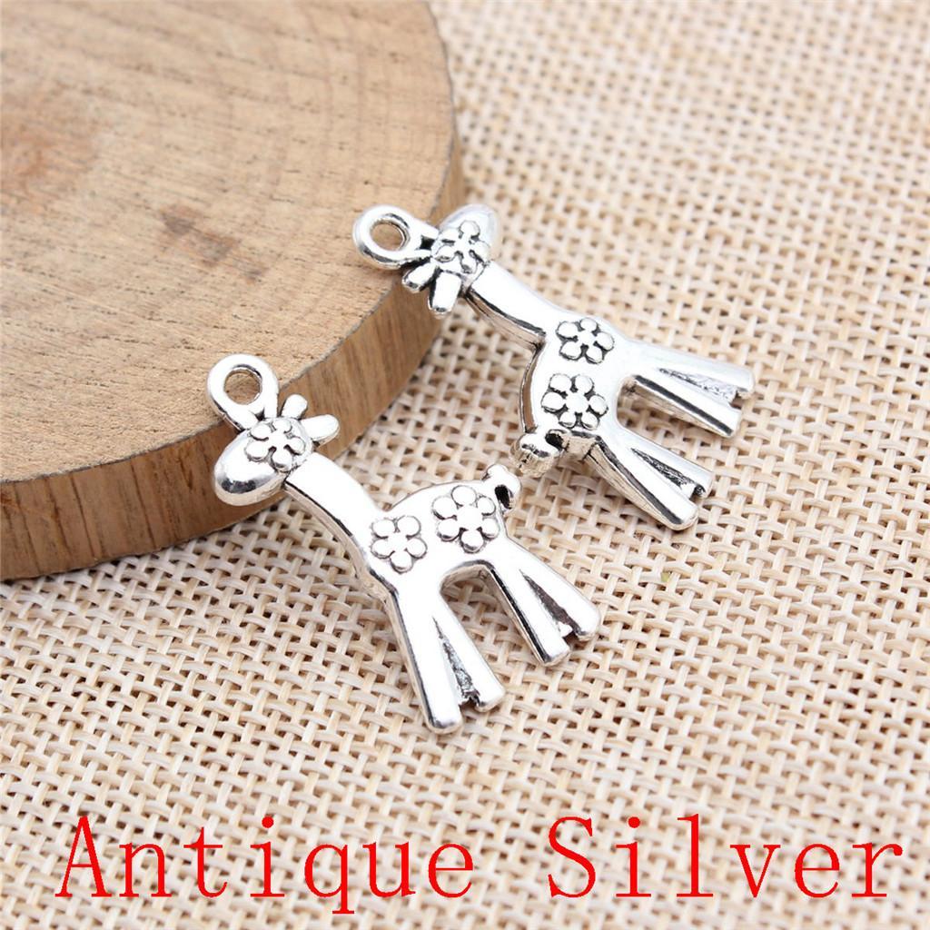 Monkey Bear Shaped Charms Pendant For Bracelet Necklace Jewelry Making Craft Findings