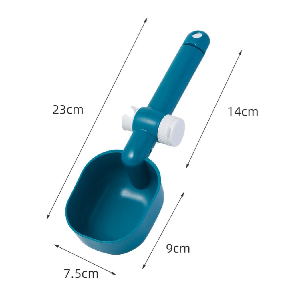 Hondenvoer, kattenvoer, lepel, doseerlepel, transparante en gegradueerde lepel, voerlepel voor hond, voerlepel voor kat, hondenlepel, voerlepel, afsluitbaar