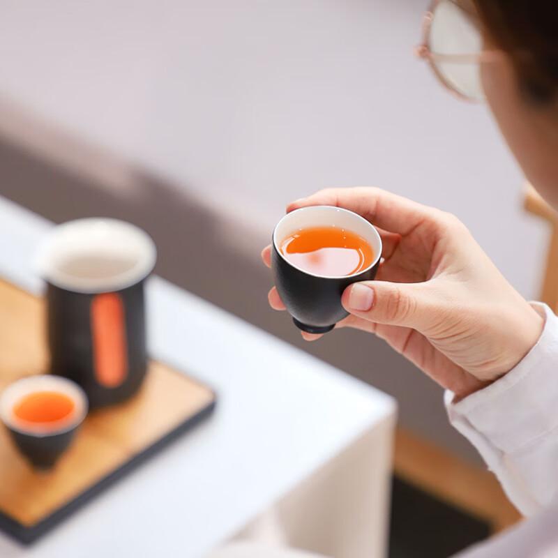 DARUNYAO Kun Langyue Japanese Style Ceramic Travel Tea Set