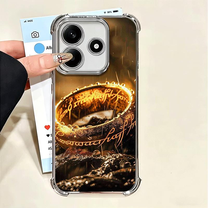 The L-Lord of The R-Rings Soft Phone Case For Xiaomi Poco X7 X8 Pro Max X6 X5 X3 F8 Ultra F7 M8 M7 M5S Redmi 15C 15A 15 14C 13C