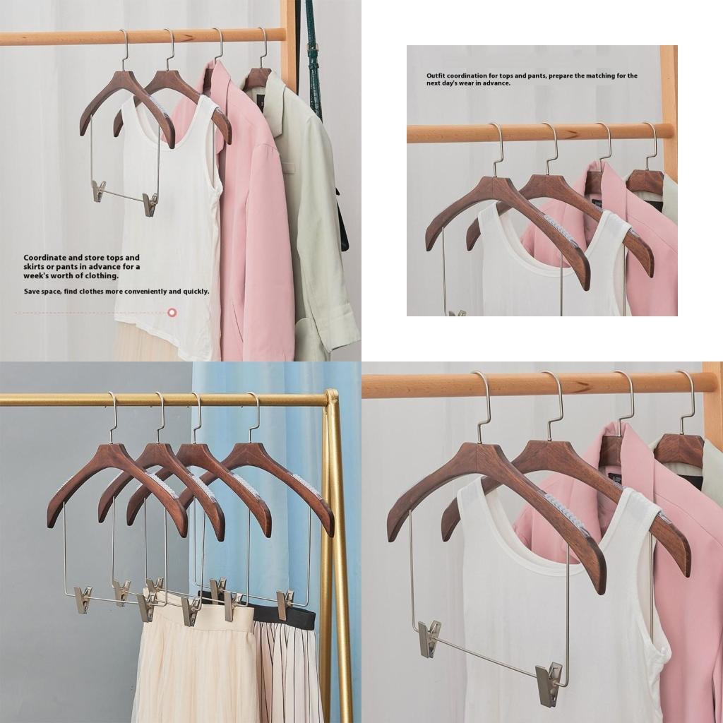 

Heavy Duty Iron Garment Hanger Nonslip Clamp For Pants Clothes Storage Solution X3UC China Mainland