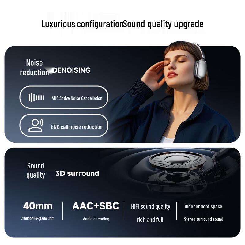 Aigo WH300 Active Noise Cancelling Bluetooth Headset