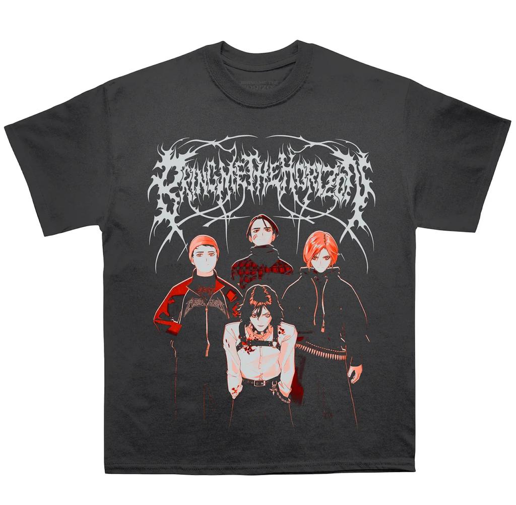 Bring Me The Horizon Reaper Is A Casual Tshirt Luxury Brand for Both Men and Women Top 2026 New Band Logo Rock