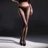 Sexy Damen Nahtlose Öl Glänzend Glänzende Strumpfhosen Dünn Niedrige Taille Dienstmädchen Formende Strumpfhosen Durchsichtig Durchsichtige Strumpfhosen Strümpfe