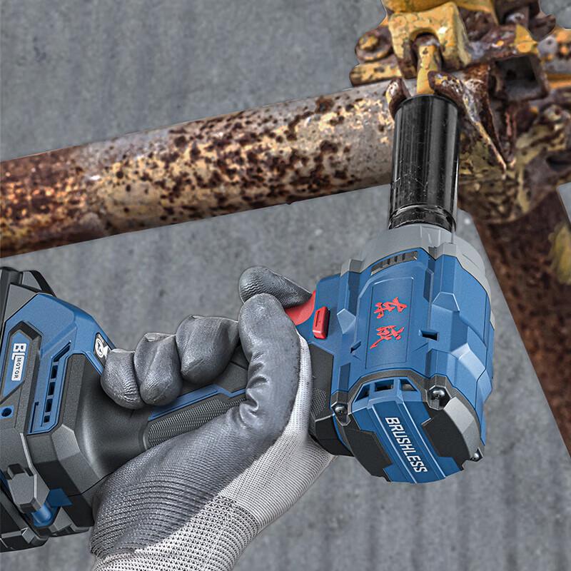 Dongcheng 20V Cordless Brushless Impact Wrench 358N CN plug (adapter included)