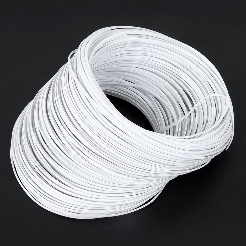 Galvanized Iron Wire White Twist Ties Material Protective 0.55mm Single Core Inside DIY